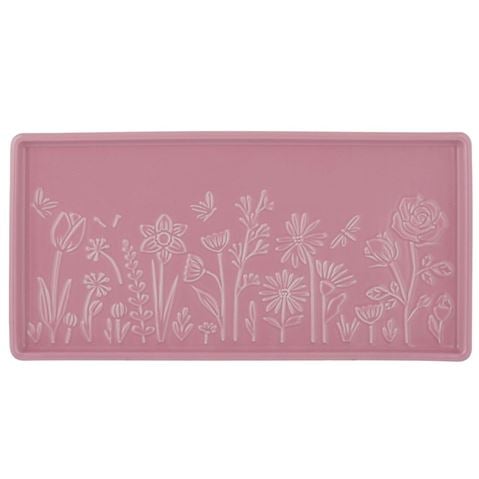 Mason Cash - In The Meadow Rectangle Platter Pink 30cm