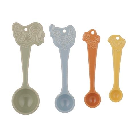 Mason Cash Home to Roost Measuring Spoon Set 4pce - Peter's of Kensington