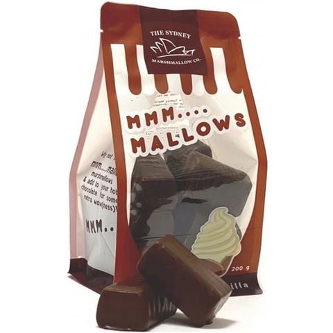 The Sydney Marshmallow - Dark Chocolate Vanilla Marshmallow 200g