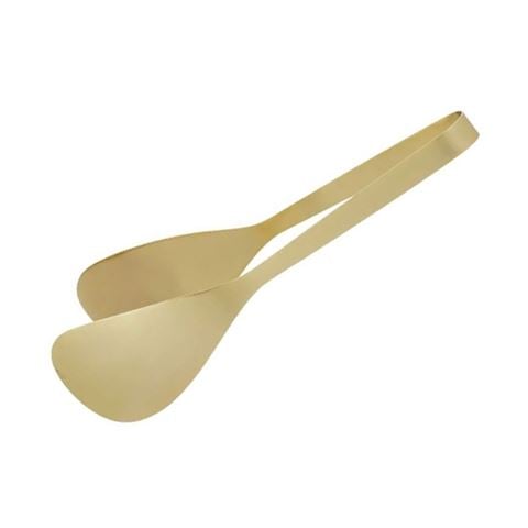 Coast To Coast Auric Stainless Steel Tongs Gold 25cm - Peter's of Kensington