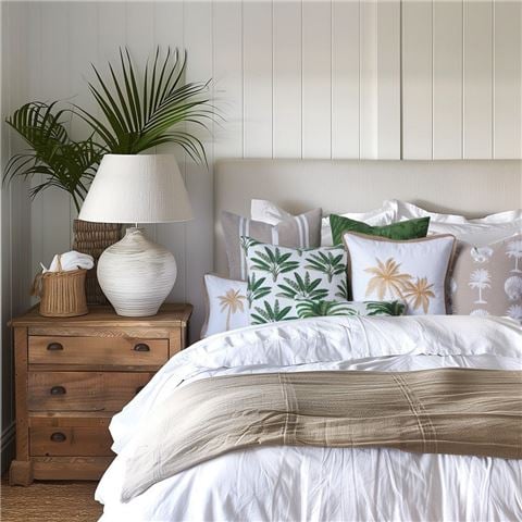 Paloma - Royal Mirage Palms Cushion 30x50cm