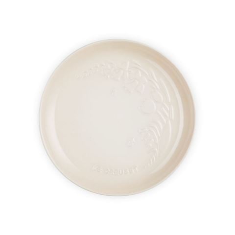 Le Creuset Jardin Sphere Plate Meringue 22cm - Peter's of Kensington