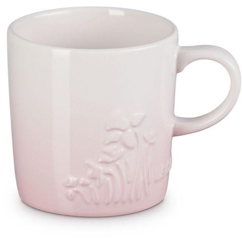 Le Creuset Jardin Mug Shell Pink 350ml - Peter's of Kensington