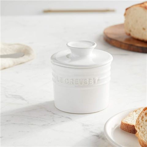 Le Creuset - Stoneware Butter Bell White