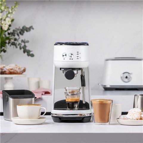 Breville - The Bambino Espresso Machine Brushed Sea Salt BES450SST