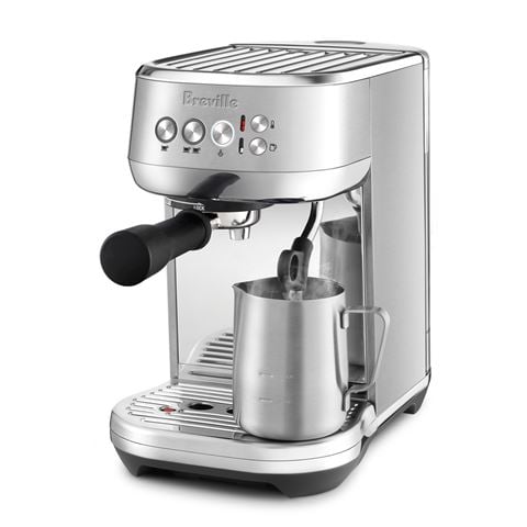 Breville - The Bambino Plus Manual Coffee Machine Sea Salt BES500SST