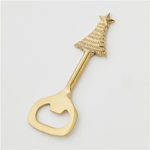 Christmas Enchanted Forest Bottle Opener w/Gold Tone - Peter's of Kensington