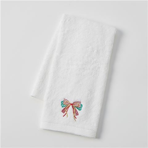 Christmas - Christmas Cheer Hand Towel Bow