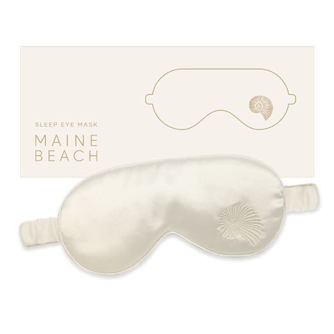 Maine Beach - Pearl Sleep Eye Mask
