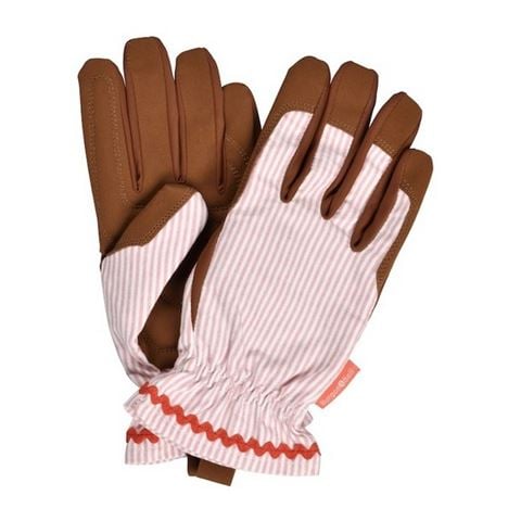 Burgon & Ball - Collector Gloves Blush Ticking Stripe