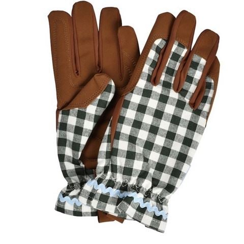 Burgon & Ball - Collector Gloves  Heritage Green Check