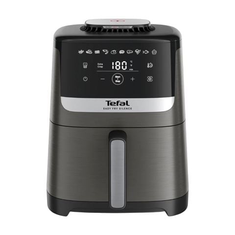 Tefal Easy Fry Silence Essential Air Fryer Coal Grey 5L EY551H - Peter's of Kensington