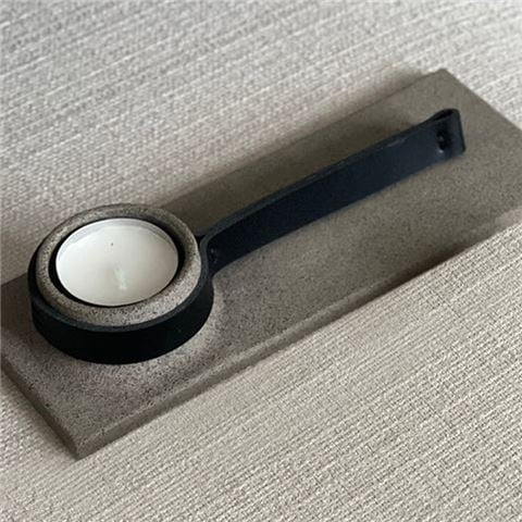 Xsanthi Leather Ceramic Incense Holder Black - Peter's of Kensington