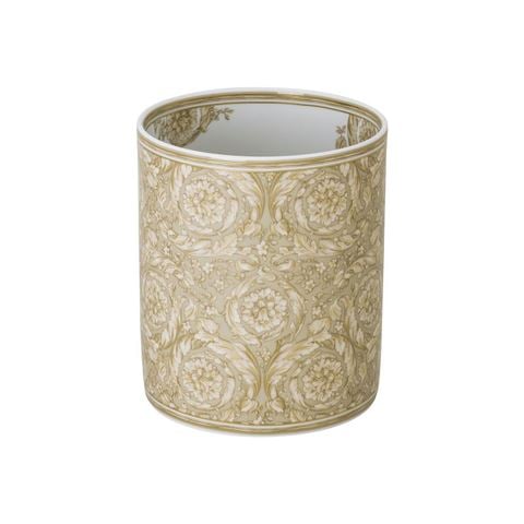 Versace Barocco Beige Vase 18cm - Peter's of Kensington