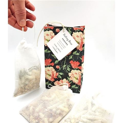 Thurlby - Laura Ashley Peonies Bathing Brew Set 3pce