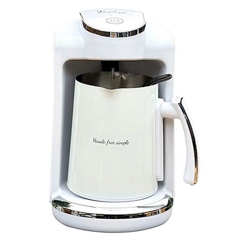 Maggazi - Greek Stainless Steel Coffee Machine Kafe-144 White