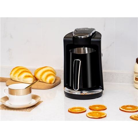 Maggazi - Greek Stainless Steel Coffee Machine Kafe144 Black