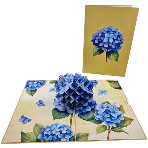 Colorpop - Blue Hydrangeas Card