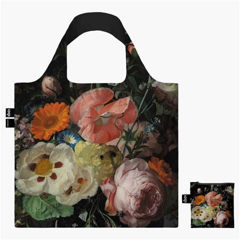 LOQI - Rachel Ruysch Still Life Recycled Bag