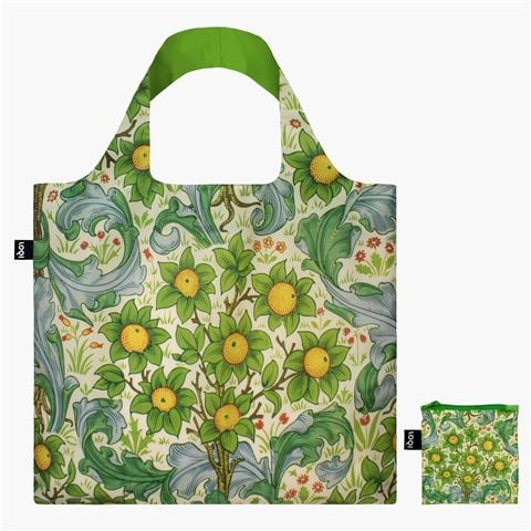 LOQI - William Morris Orchard Recycled Bag