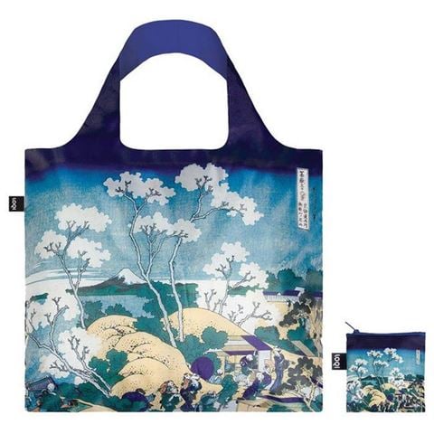 LOQI Katsushika Hokusai Fuji From Gotenyama Recycled Bag - Peter's of Kensington