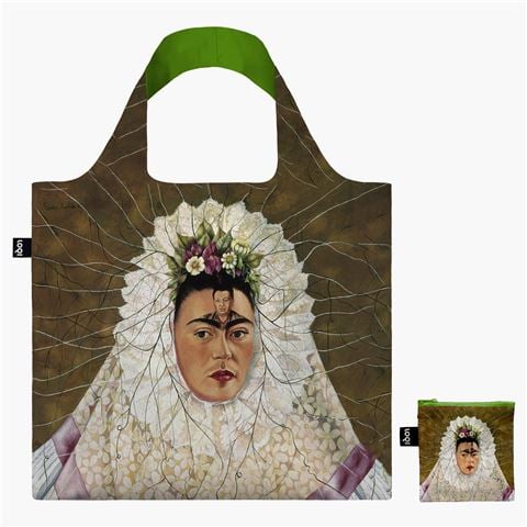 LOQI - Frida Kahlo Self Portrait As A Tehuana Recycled Bag