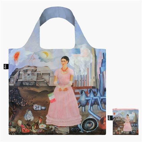 LOQI Frida Kahlo Self Portrait On The Borderline Recycled Bag - Peter's of Kensington