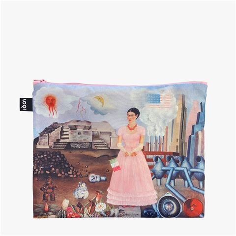 LOQI - Frida Kahlo  Zip Pocket Set 3pce
