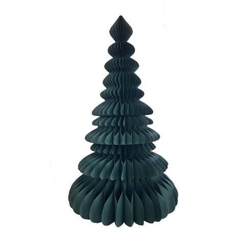 Christmas - 11 Tier Tree Paper Decor Green 110x180cm