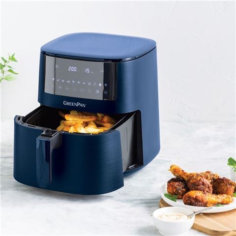 Greenpan XL Airfryer Oxford Blue CC009330-001 - Peter's of Kensington