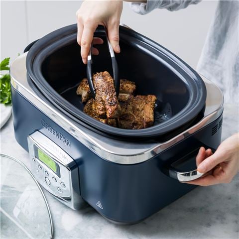 Greenpan - Slow Cooker Oxford Blue 6L