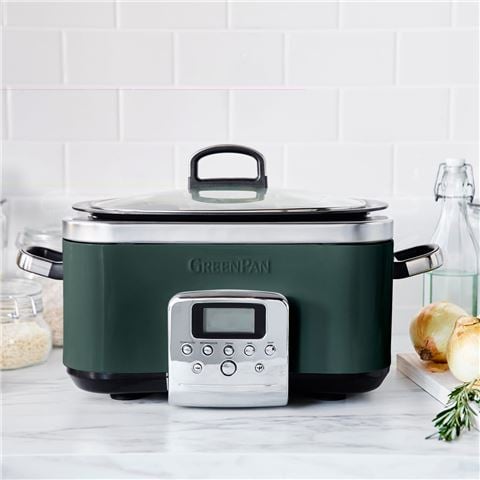 Greenpan - Slow Cooker Pine Green 6L