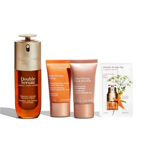 Clarins - Double Serum & Extra-Firming Set 4pce