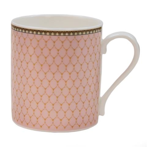 Halcyon Days - Antler Trellis Pink Mug
