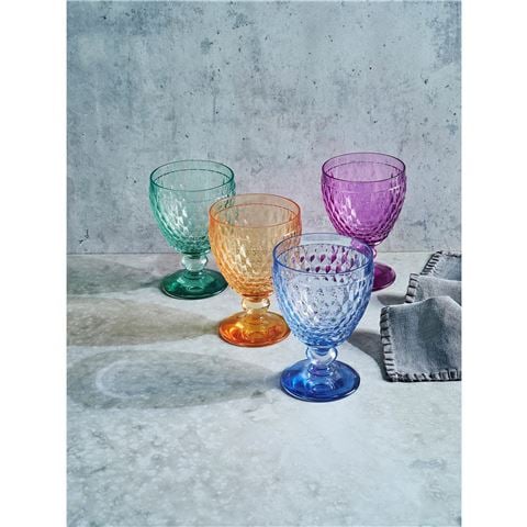 Villeroy & Boch - Boston Water Goblet Set Assorted Colours 4pce