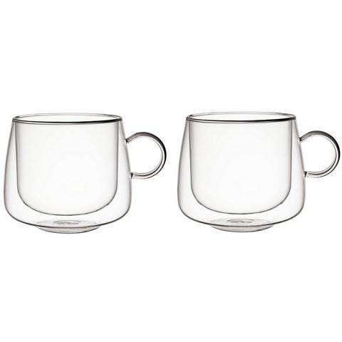 Villeroy & Boch - Artesano Cappuccino Glass Set 2pce