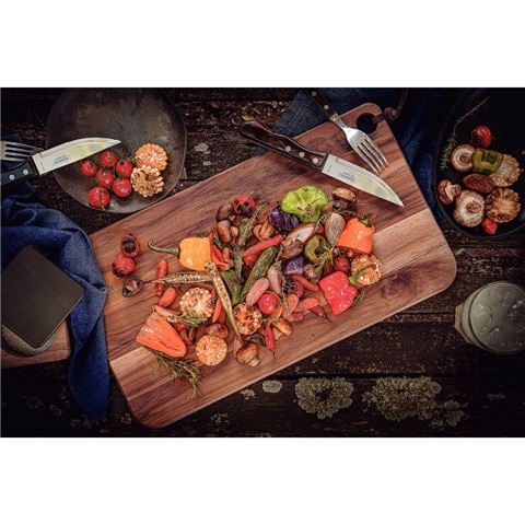 Tramontina - Churrasco Polywood Jumbo Cutlery Set Brown 12pce