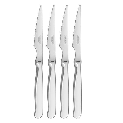 Tramontina - Churrasco Stainless Steel Steak Knife Set 4pce
