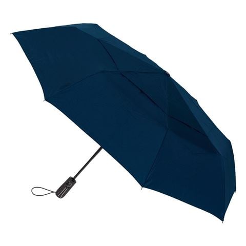 Clifton - UPF50+ rPET Vented Auto Open & Close Umbrella Navy