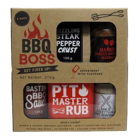 Eat Art - BBQ Boss Kit 5pce 410g