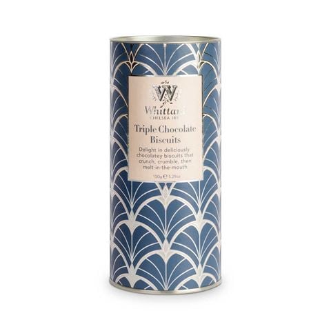 Whittard Of Chelsea - Triple Chocolate Biscuit Tube 150g