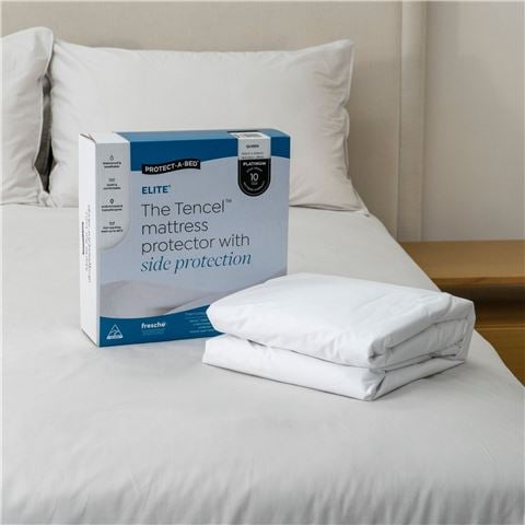 Protect-A-Bed - Elite Tencel Mattress  Protection w/Side Protect King X. Deep