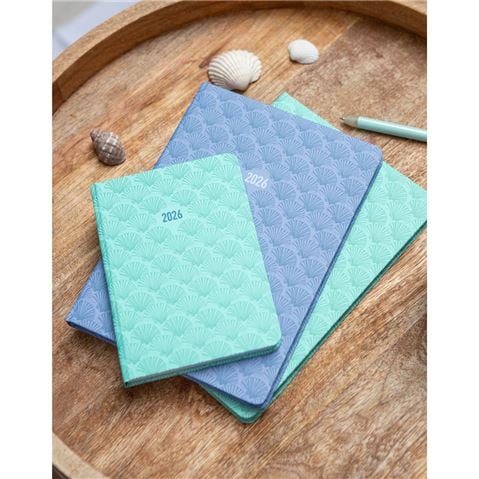 Letts - By the Sea A5 Week To View Diary 2026 Ocean