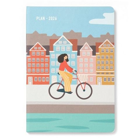 Letts - Wanderlust A5 Week To View Diary 2026 Amsterdam