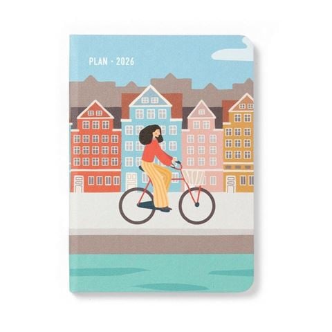 Letts - Wanderlust A6 Week To View Diary 2026 Amsterdam