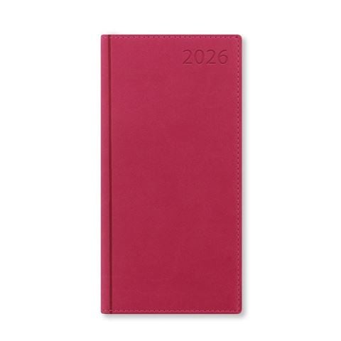 Letts - Verona Slim Week To View Diary 2026 Pink