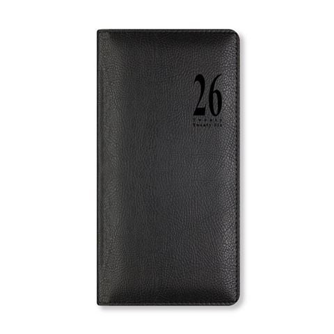 Letts - Milano Slim Week To View Diary 2026 Black