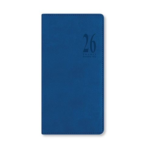 Letts - Milano Slim Week To View Diary 2026 Blue