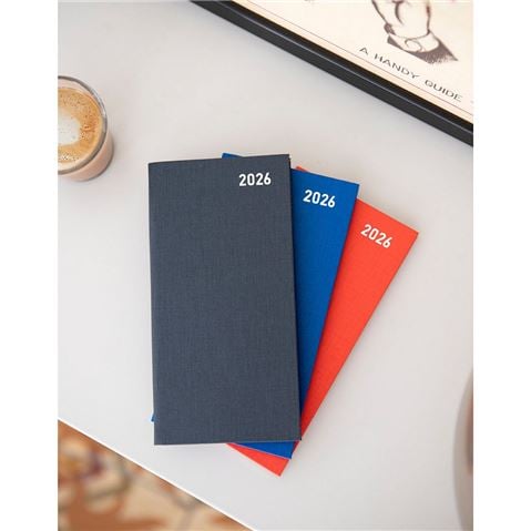 Letts - Principal Slim Week To View Diary 2026 Blue