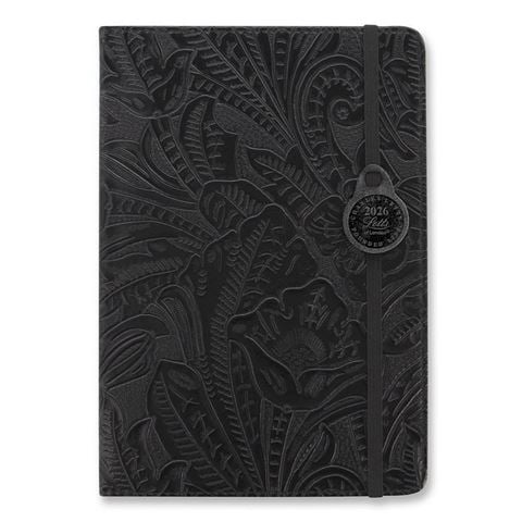 Letts - Baroque A5 Week To View Diary 2026 Black